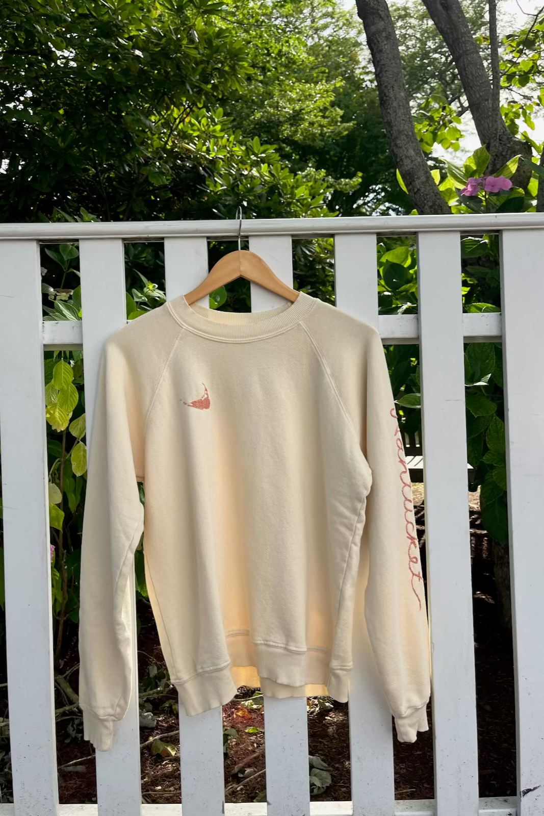 Island Sweatshirt- Nantucket Sleeve- Cloud