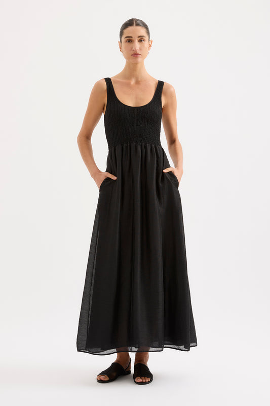 Kova Maxi Dress - Black