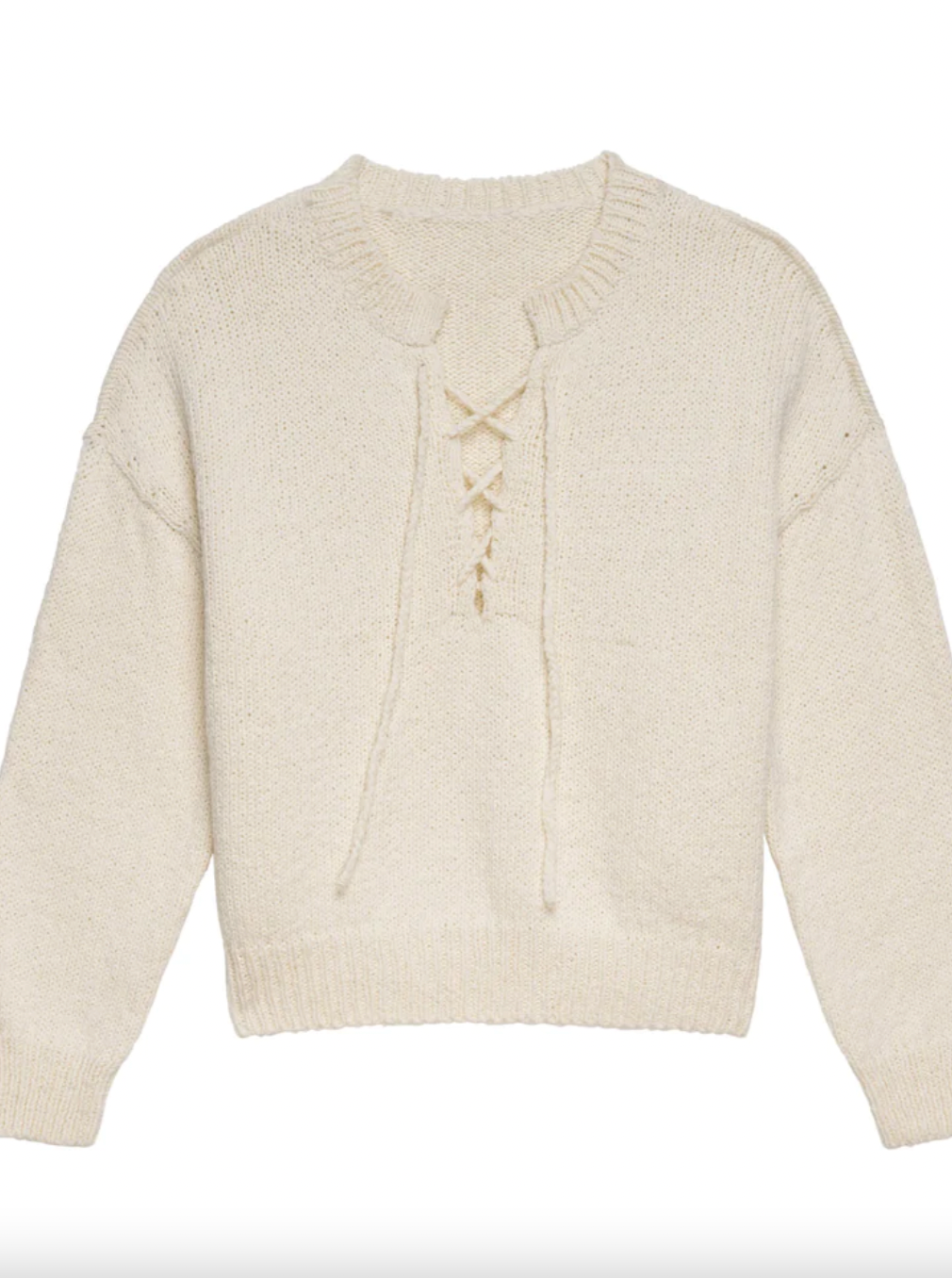 The Lace Up Pullover