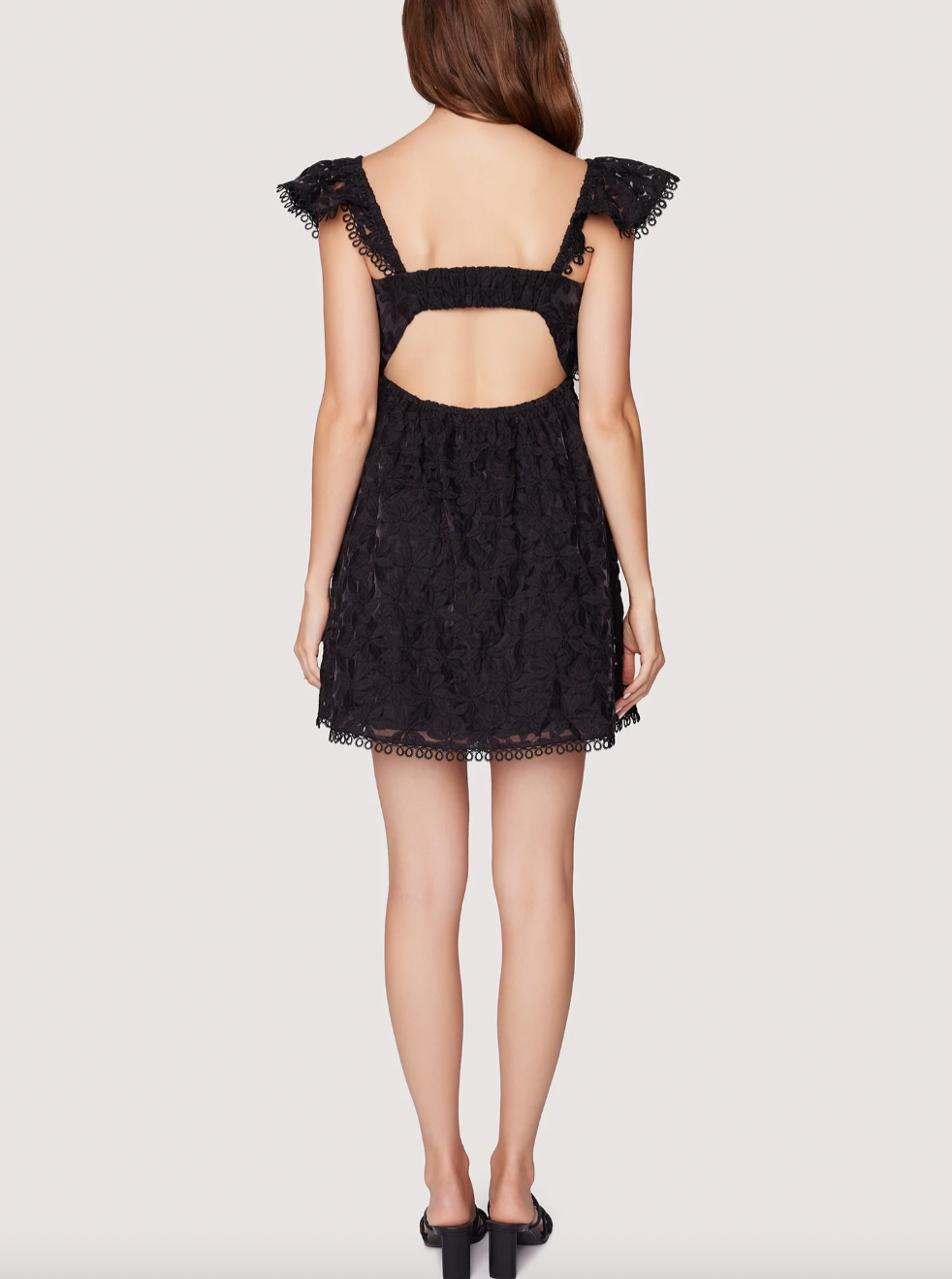 Madonna Blossom Organza Mini Dress