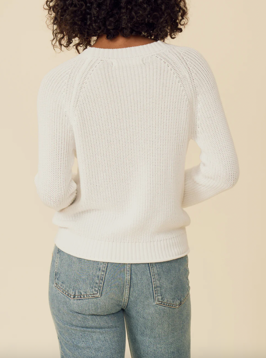 Raleigh Cardi - White