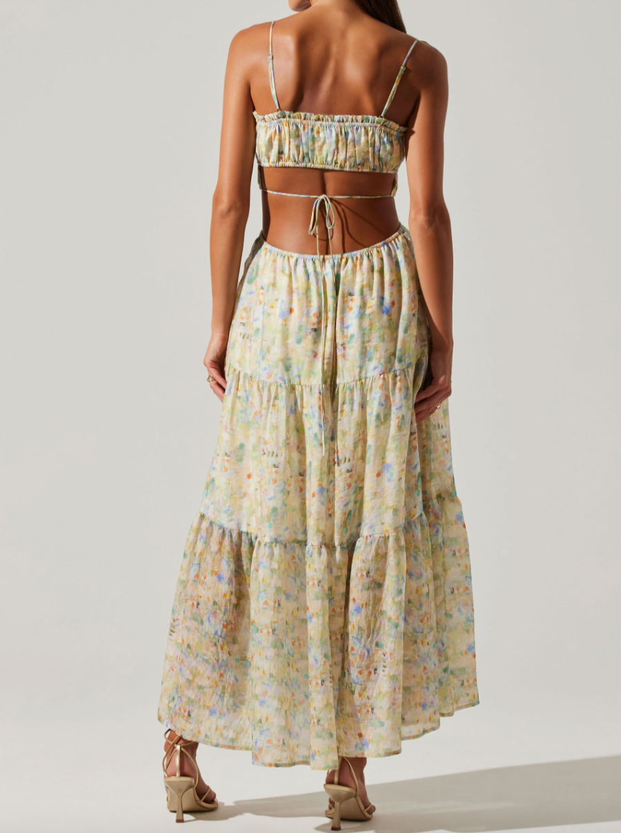 Odina Floral Maxi Dress