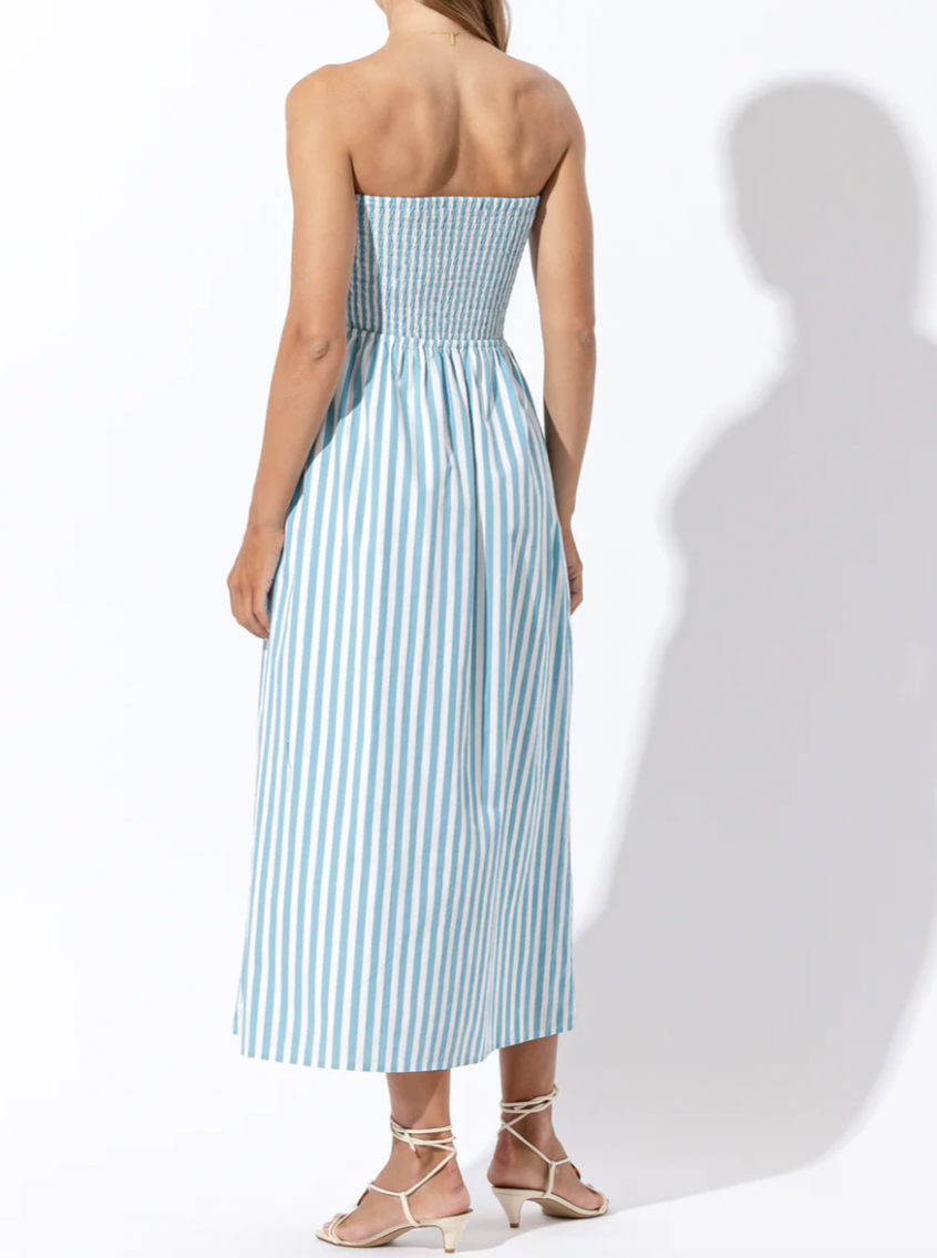 Dion Poplin Midi Dress