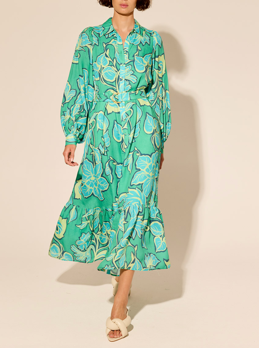 Fiora Maxi Shirt Dress