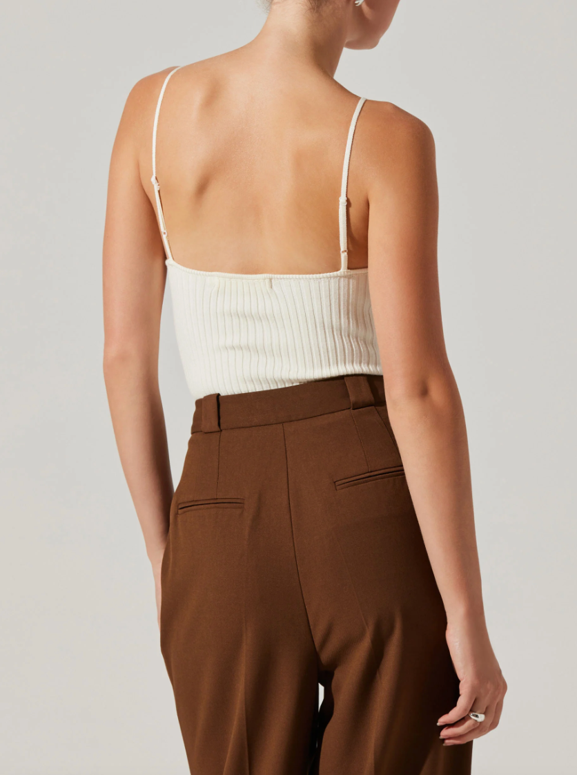 Jenini Ribbed High Neck Sweater