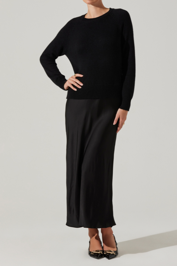 Helene Mixed Media Maxi Dress