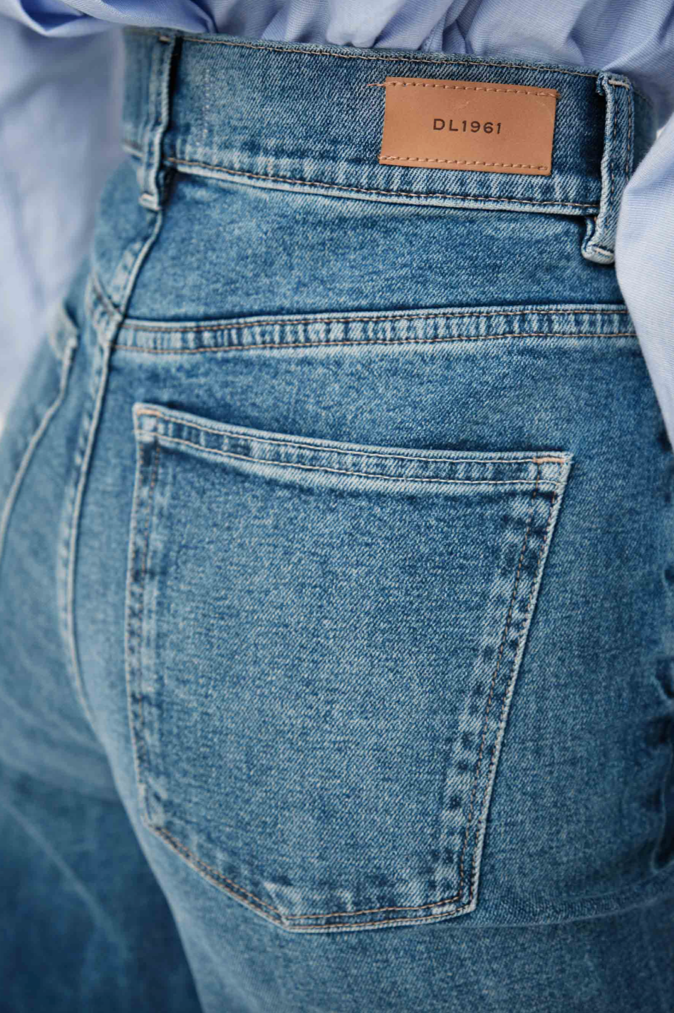 Hepburn Wide Leg High Rise 32" Inseam