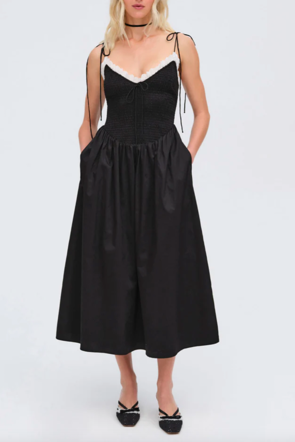 bethany midi dress For Love & Lemons Bethany Midi Dress