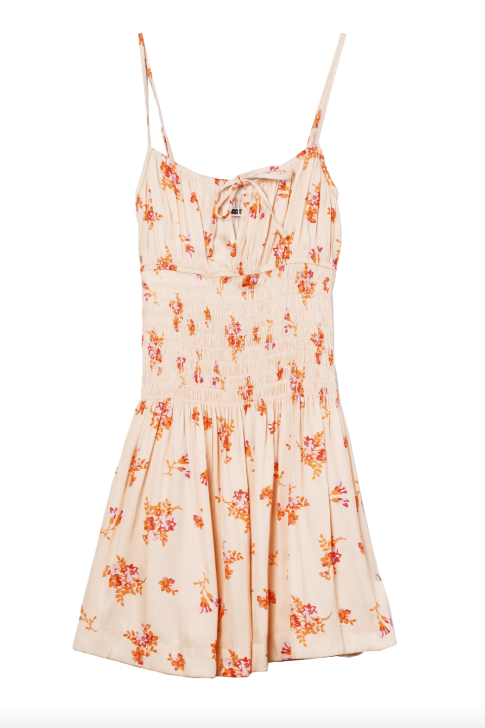 Maia Bouquet Print Satin Dress