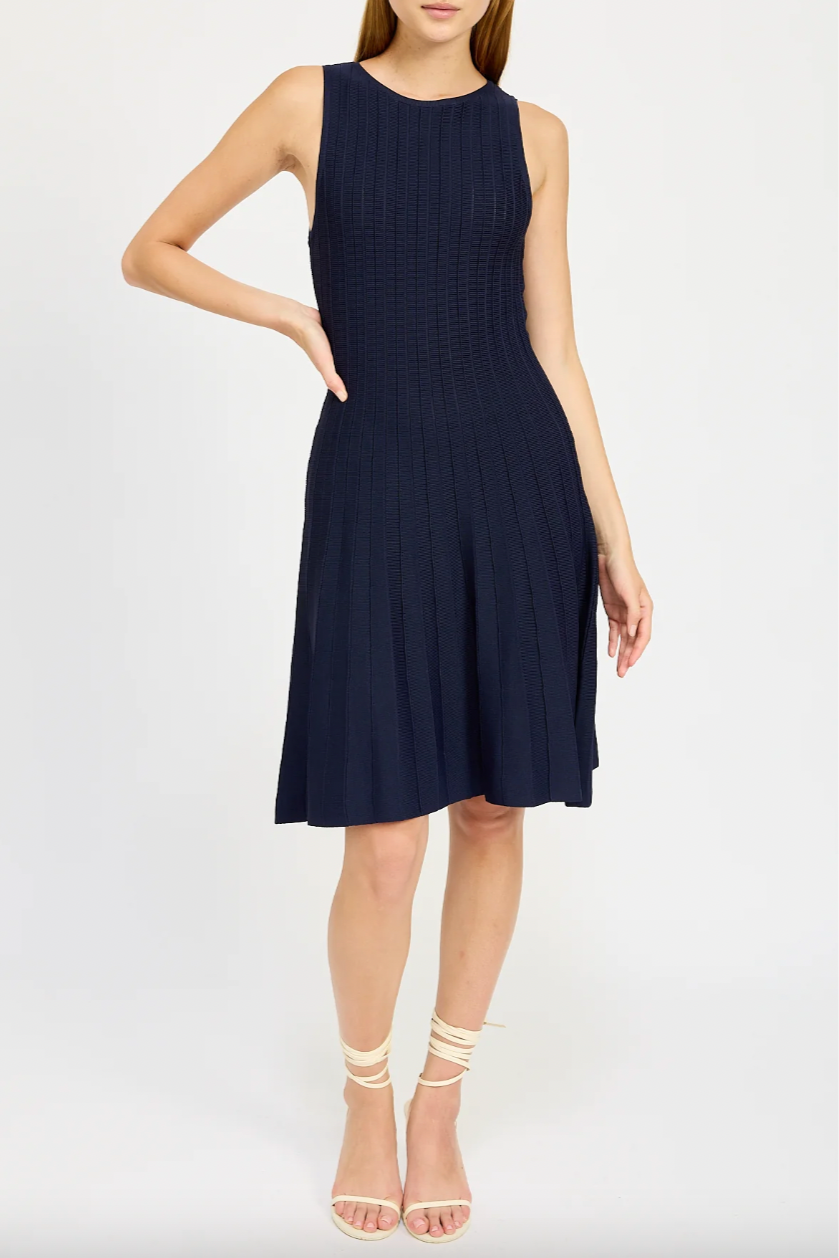 Juniper Knit Midi Dress - Navy | Salt Nantucket Salt Boutique Juniper Knit Midi Dress - Navy | Salt Nantucket Salt Boutique