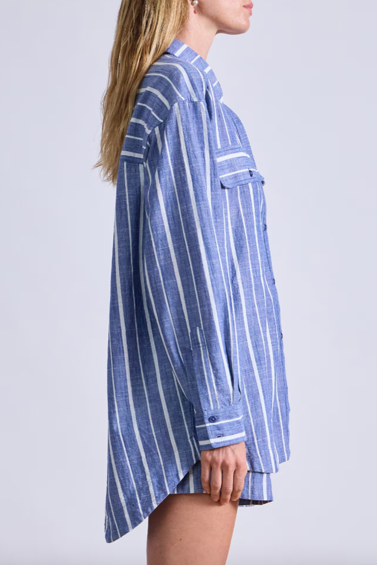 Flowe Pocket Button Up