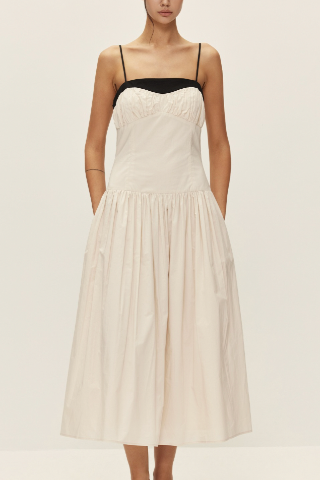 Layla Poplin Midi