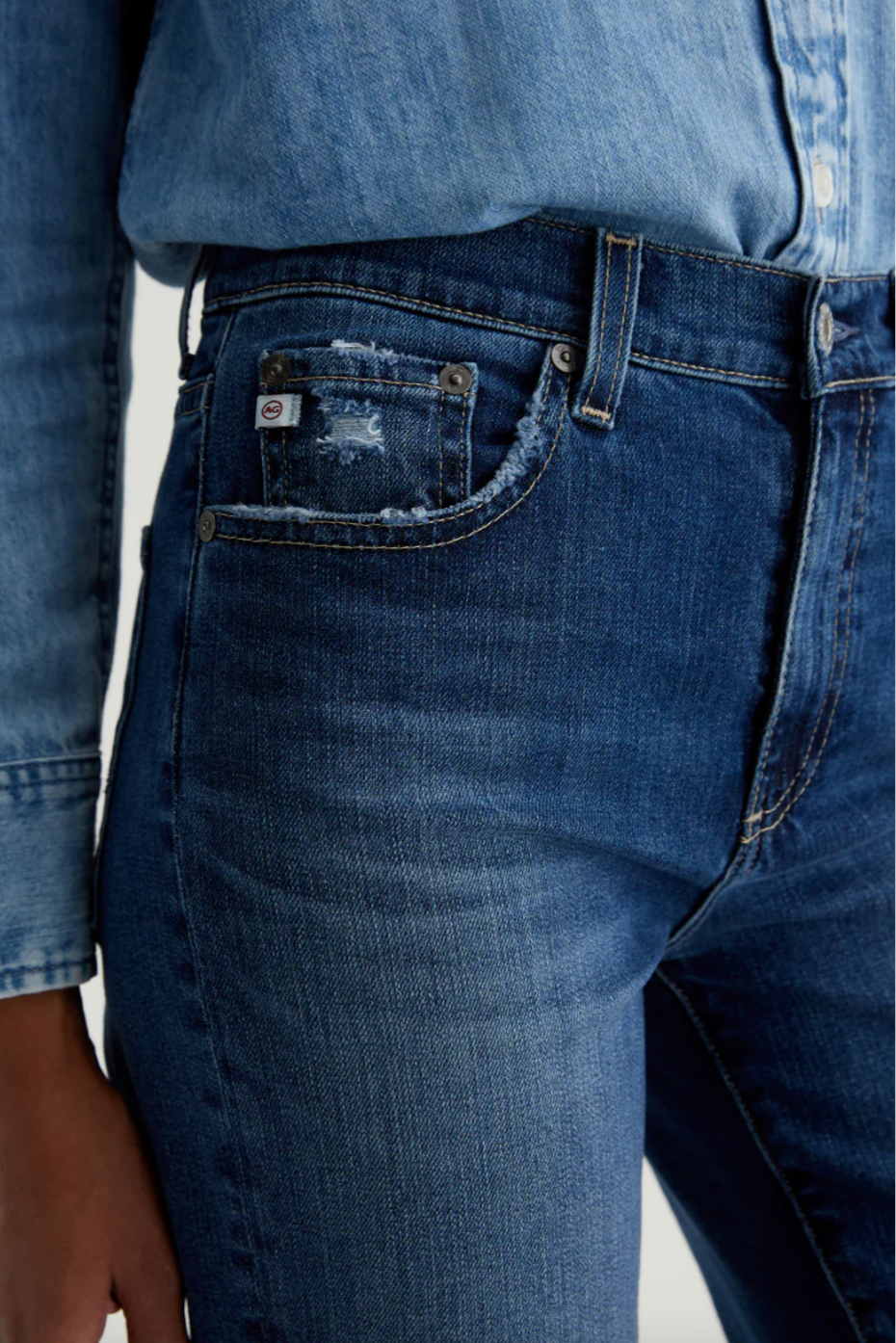Brinley Midrise Straight Crop