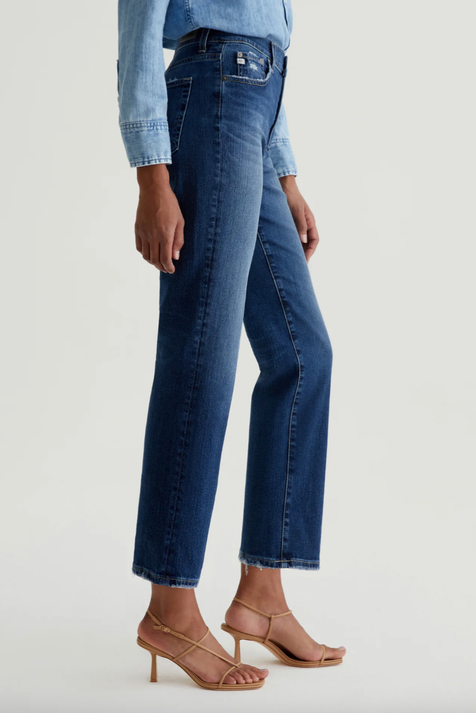 Brinley Midrise Straight Crop