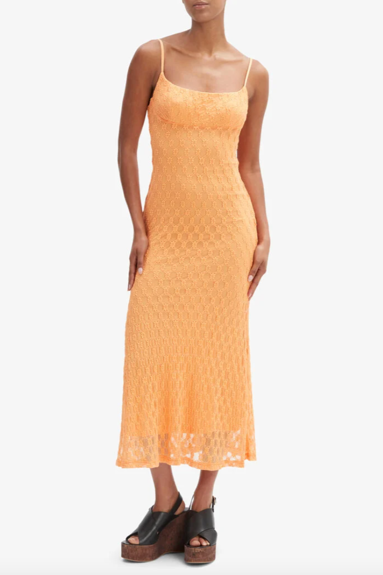 Adoni Mesh Midi Dress