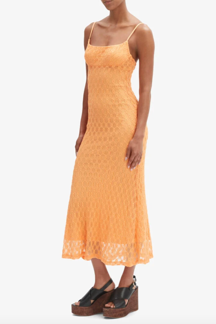 Adoni Mesh Midi Dress