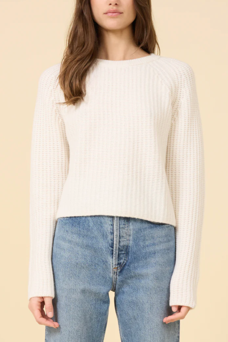 Blakely Rib Cashmere Pullover