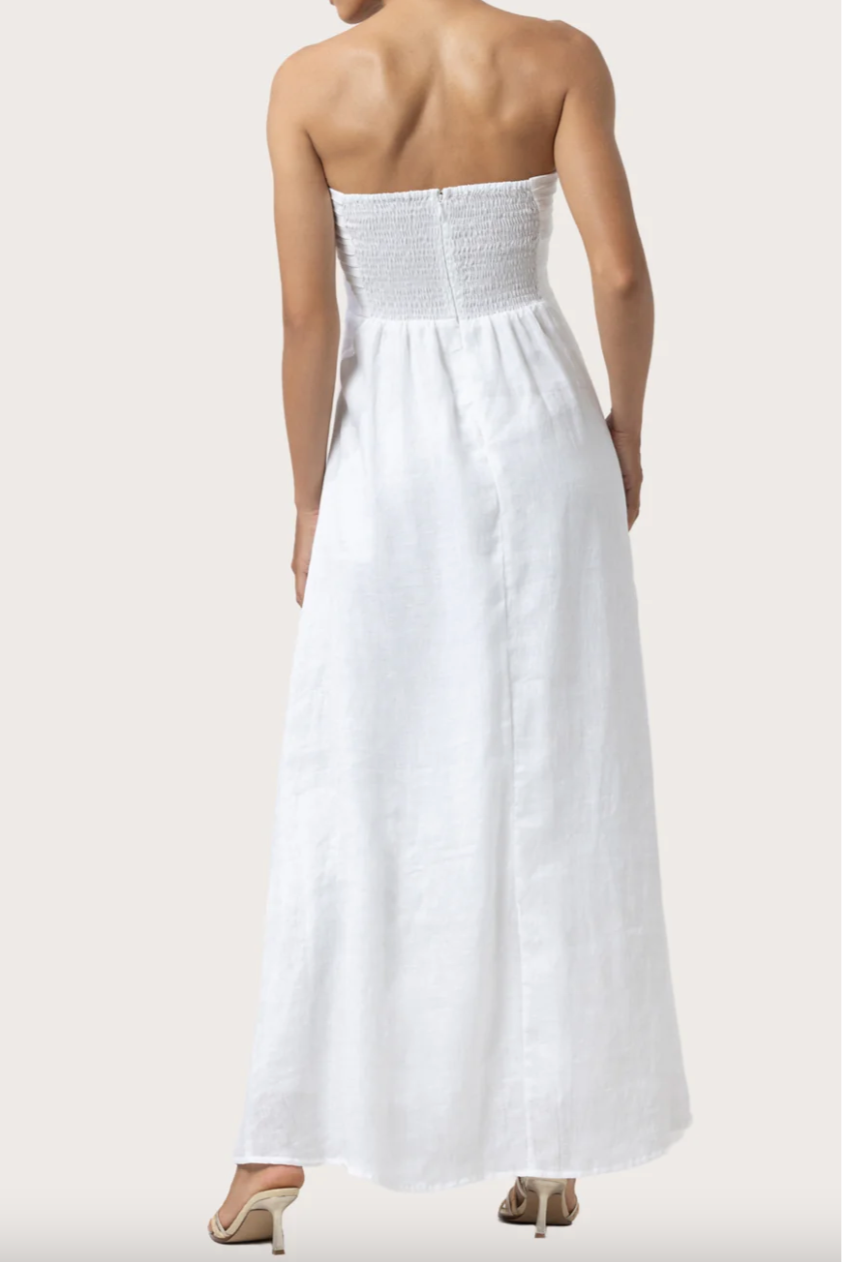 Melody Linen Maxi Dress
