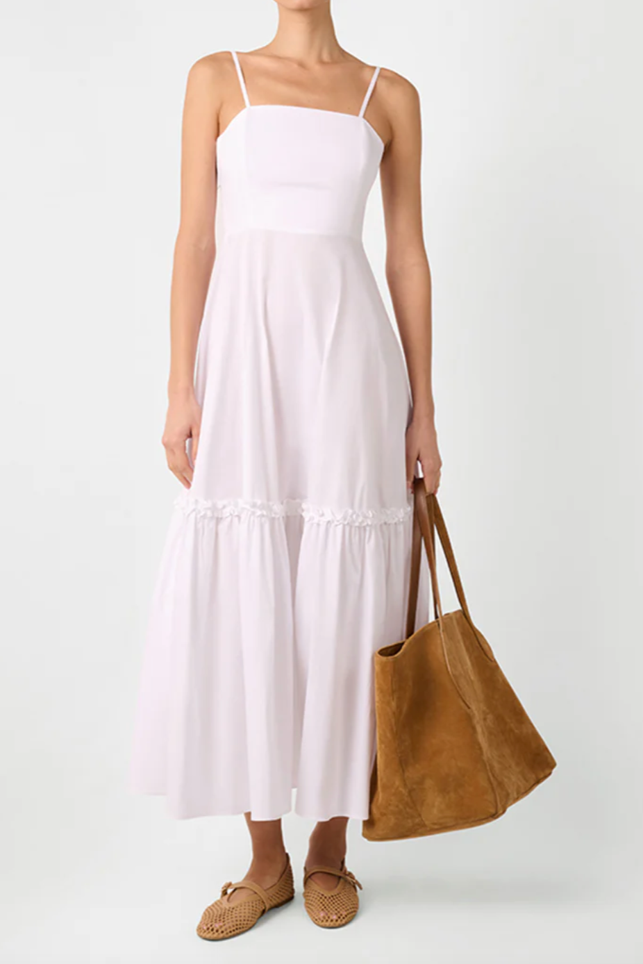 Ruffle Flare Midi Dress Ruffle Flare Midi Dress