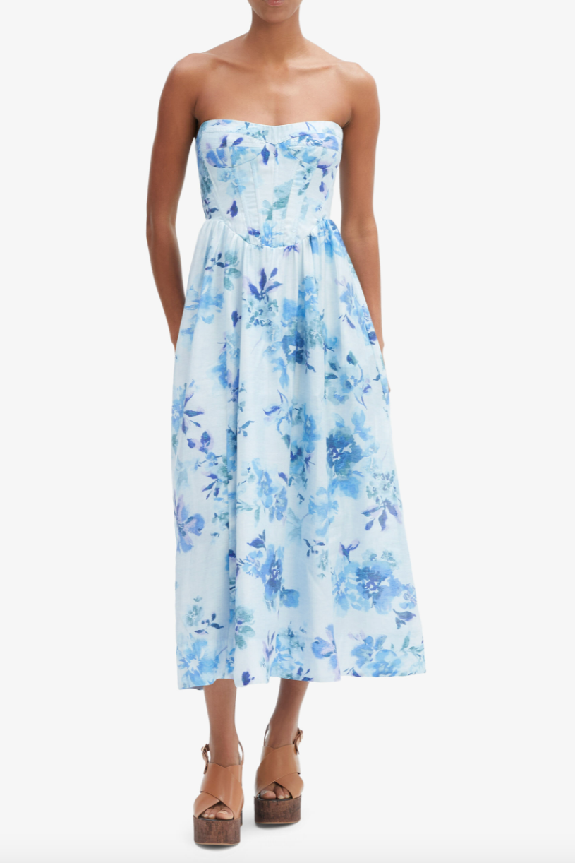 Lola Corset Midi Dress