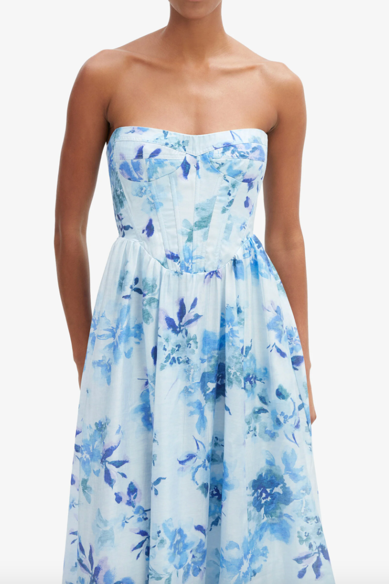 Lola Corset Midi Dress