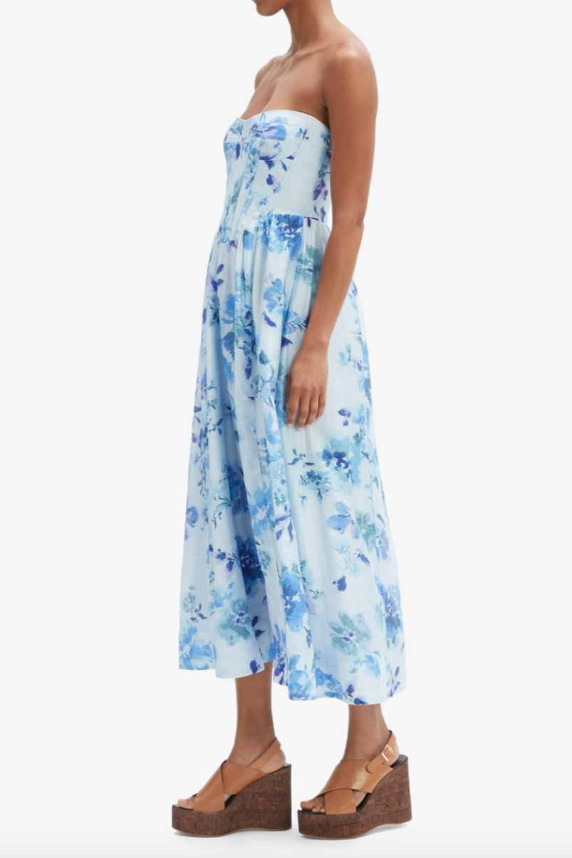 Lola Corset Midi Dress