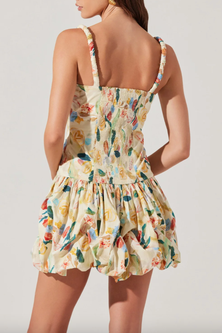 Keyla Drop Waist Mini Dress