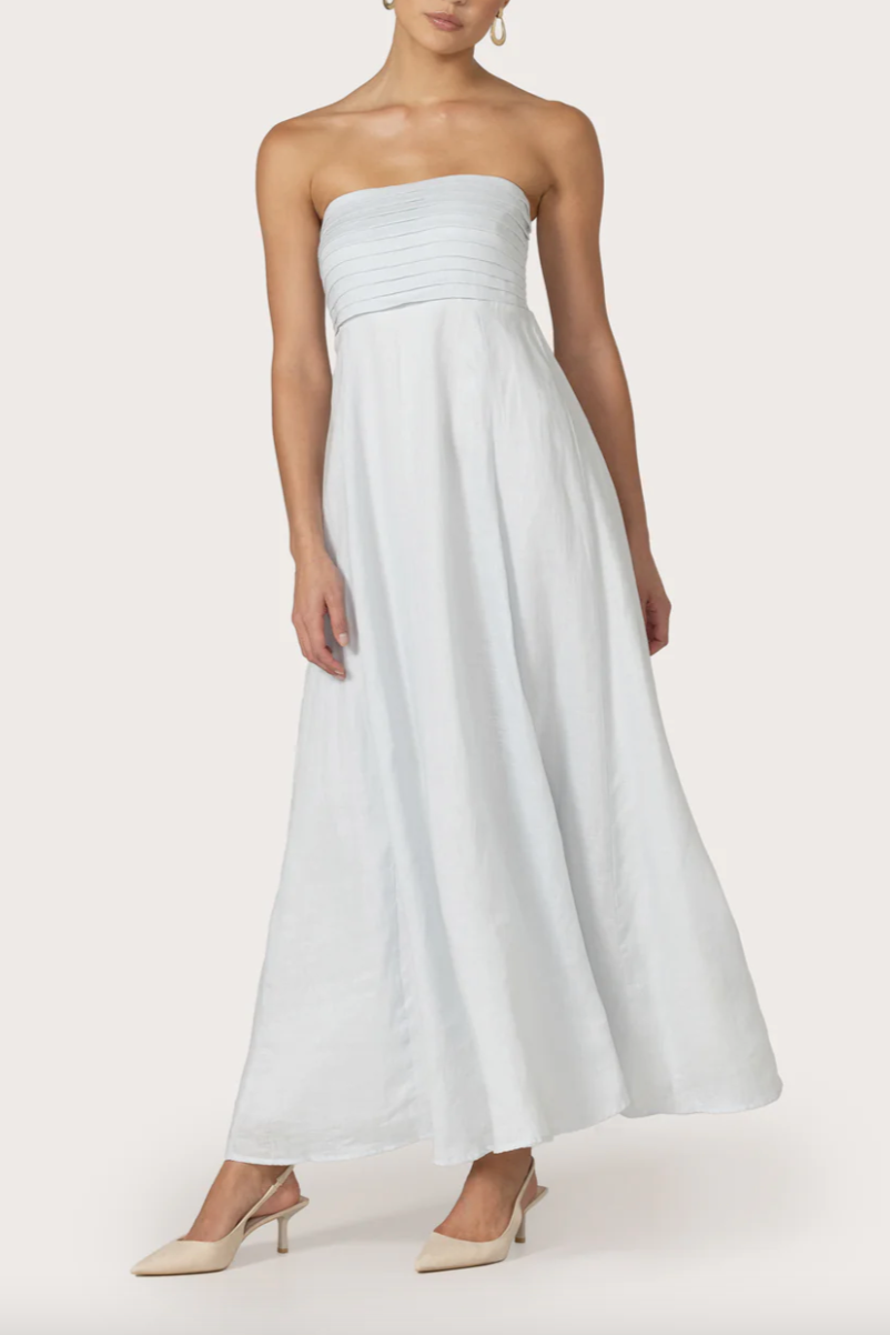 Talia Maxi Linen Dress - Echo | Salt Nantucket Salt Boutique Talia Maxi Linen Dress - Echo | Salt Nantucket Salt Boutique