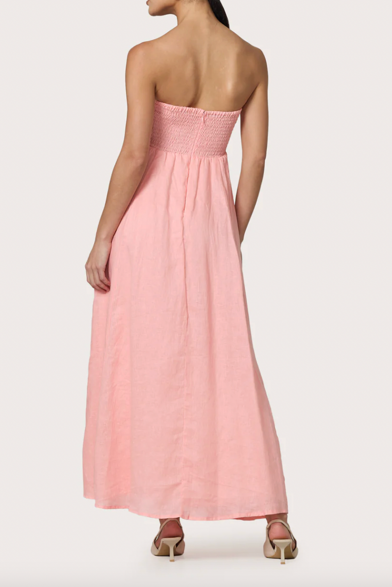Talia Linen Maxi Dress