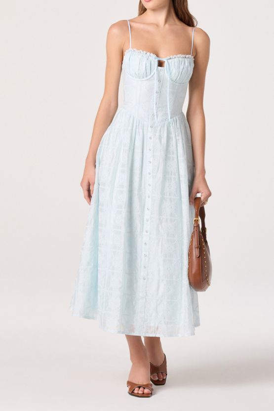 tassel dress blue Thin Strap Blue Sequin Tassel Dress  Victray