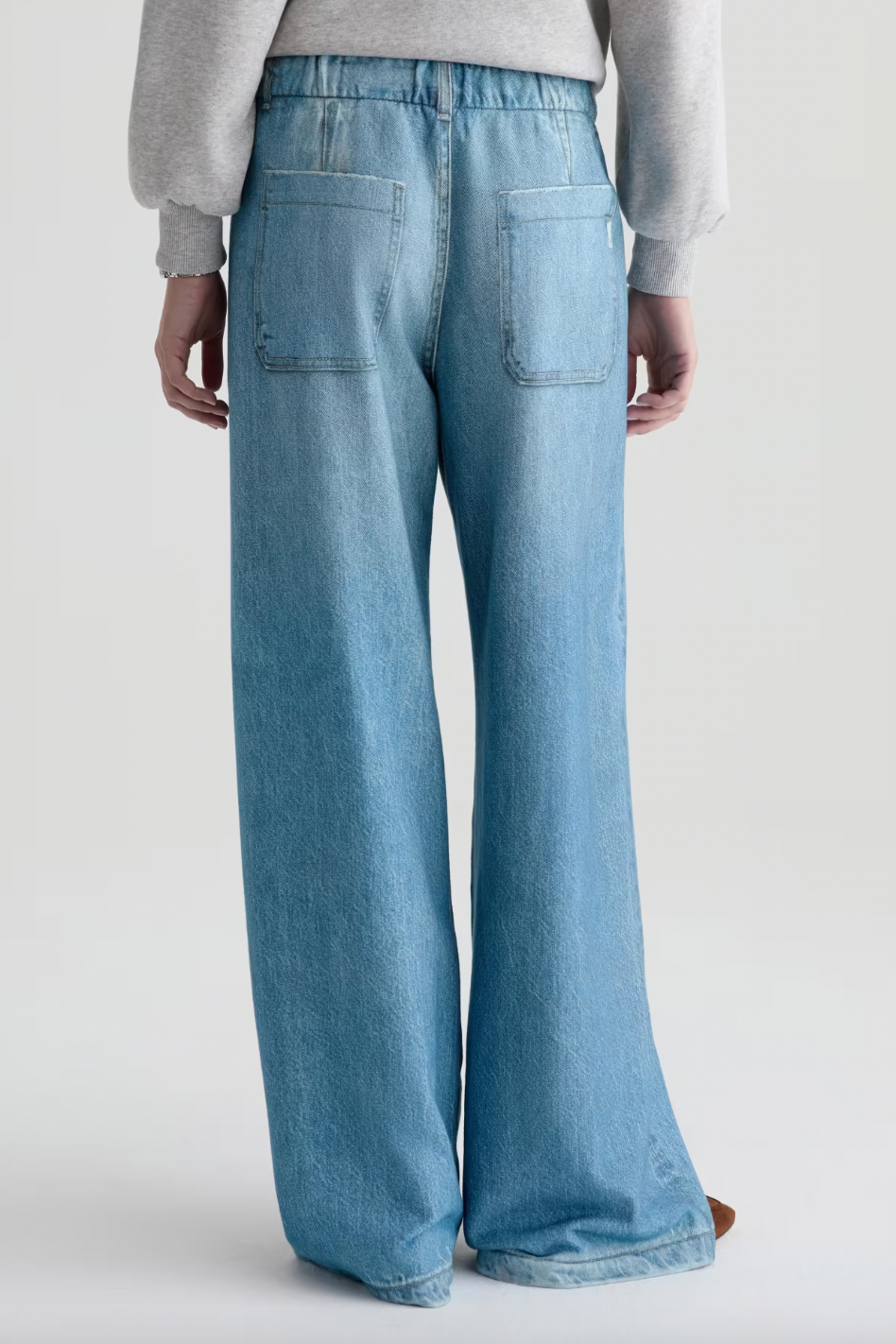 Stella Off-Duty Printed French Terry Denim Sweatpant