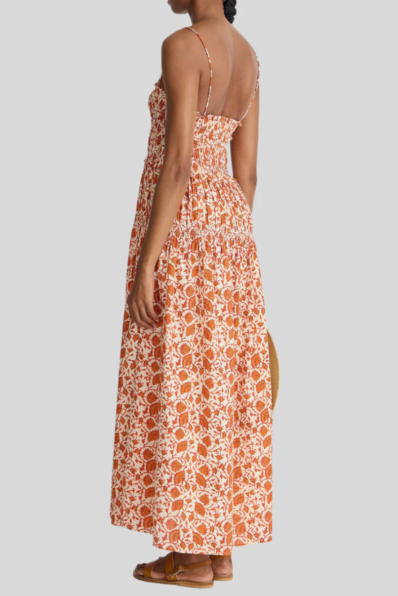 Laloux Smocked Maxi