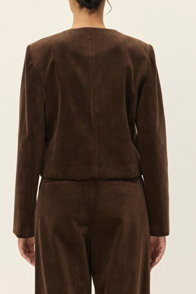 Juliette Cropped Corduroy Jacket