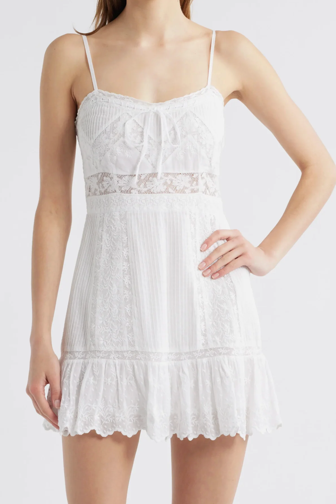 Maera Dress - Optic White