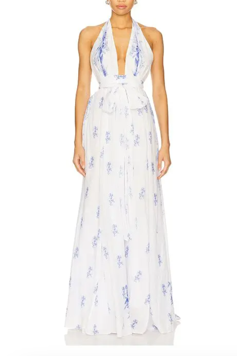 Lilah Dress Victorian Blue