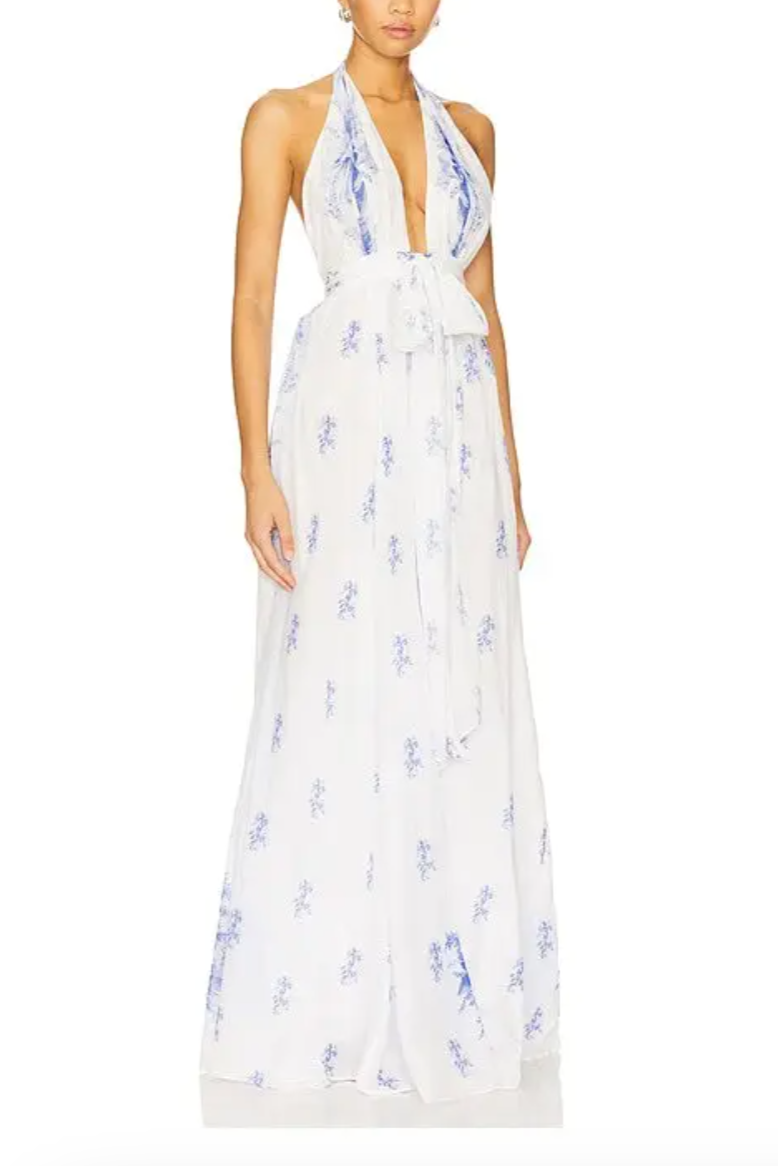 Lilah Dress Victorian Blue