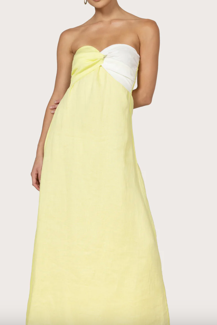 Melody Linen Maxi Dress