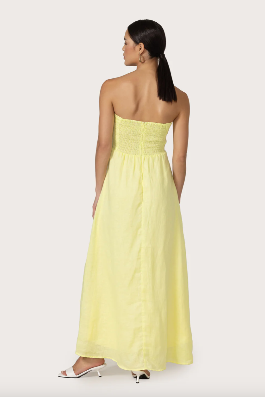Melody Linen Maxi Dress