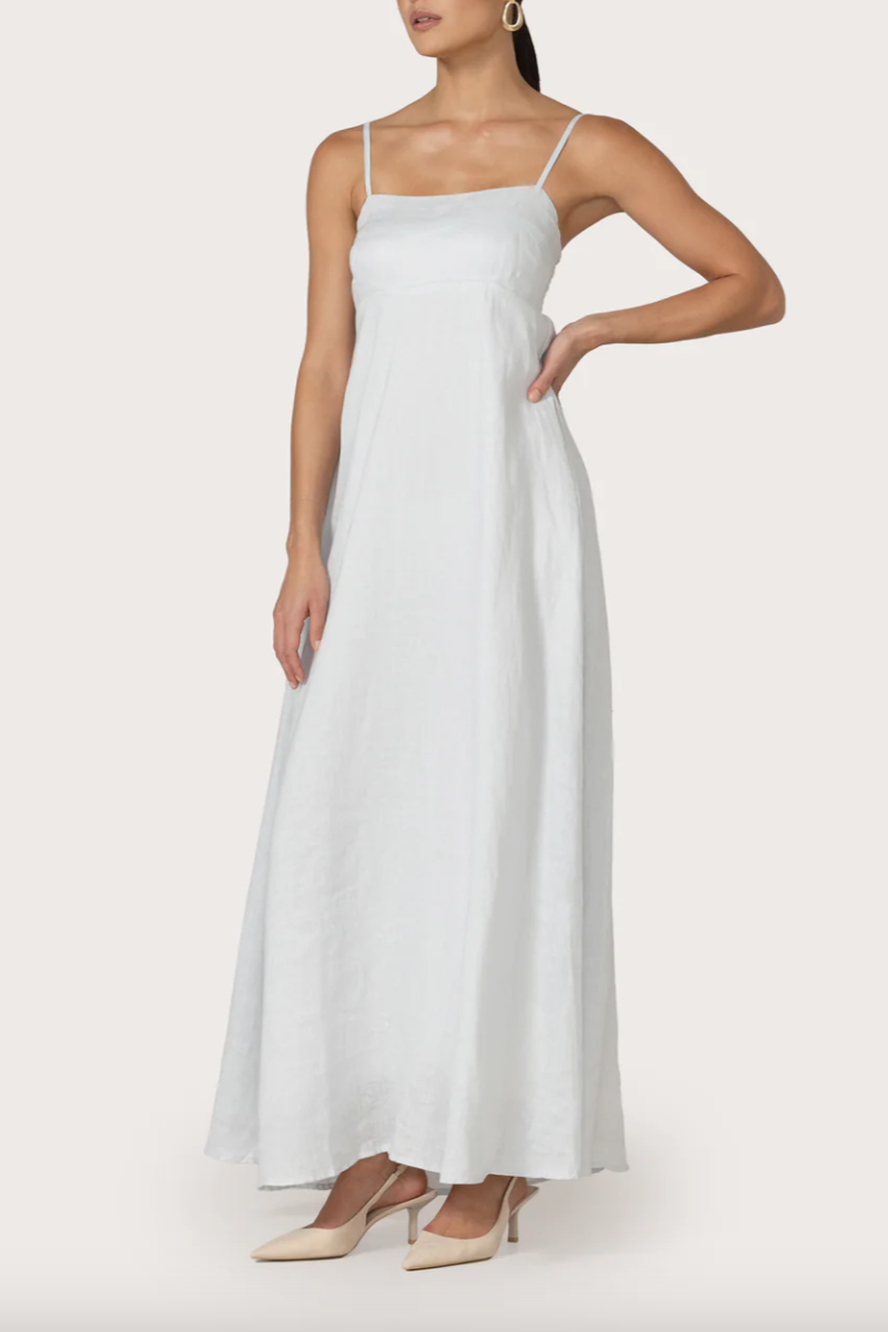 Adriana Linen Maxi dress