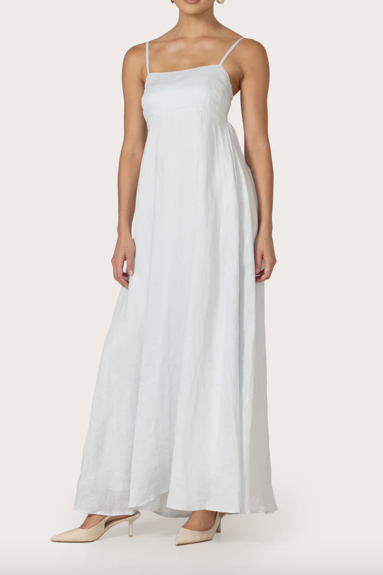 Adriana Linen Maxi dress