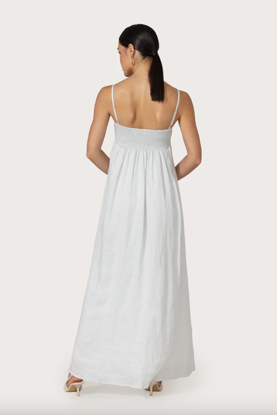 Adriana Linen Maxi dress