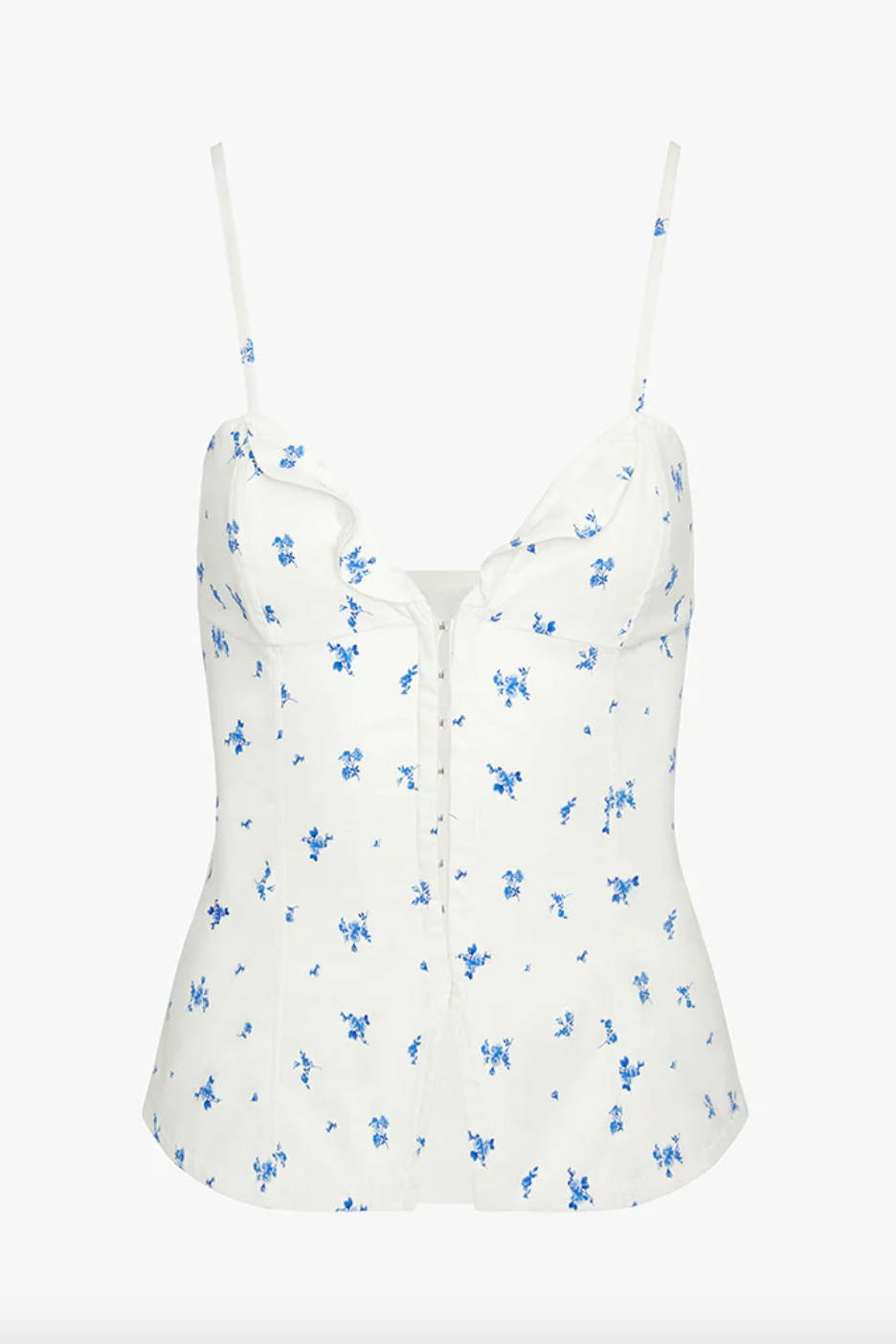 Ruffle Corset Top