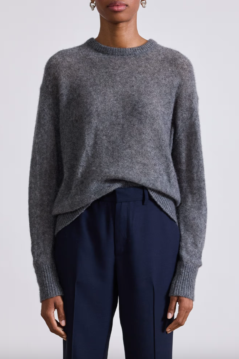 Softest Tissue Sweater- Charcoal