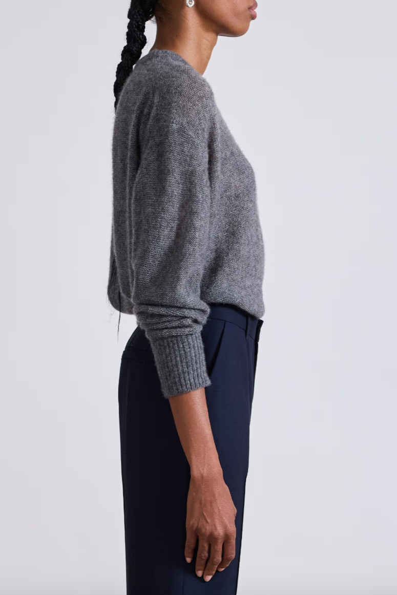 Softest Tissue Sweater- Charcoal