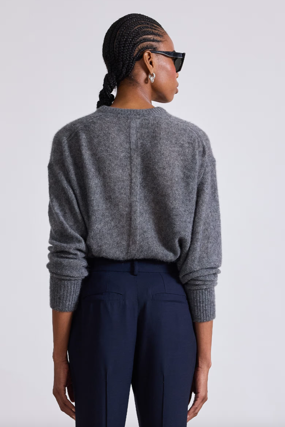 Softest Tissue Sweater- Charcoal