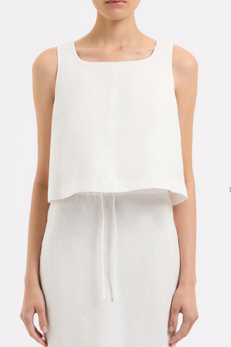 Thilda Linen Top