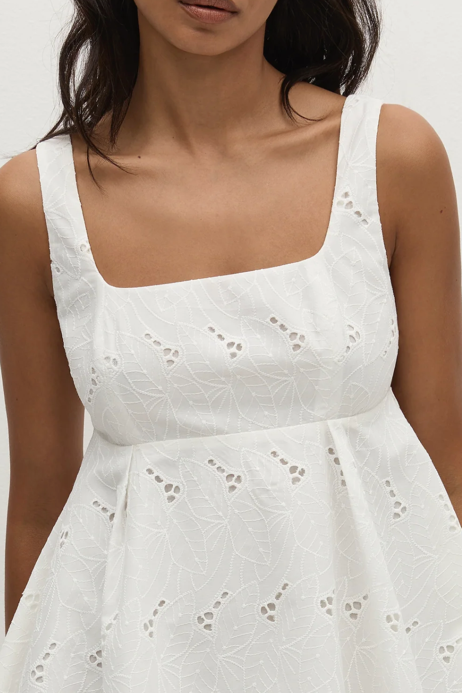 Lovis Mini Dress - Antique White