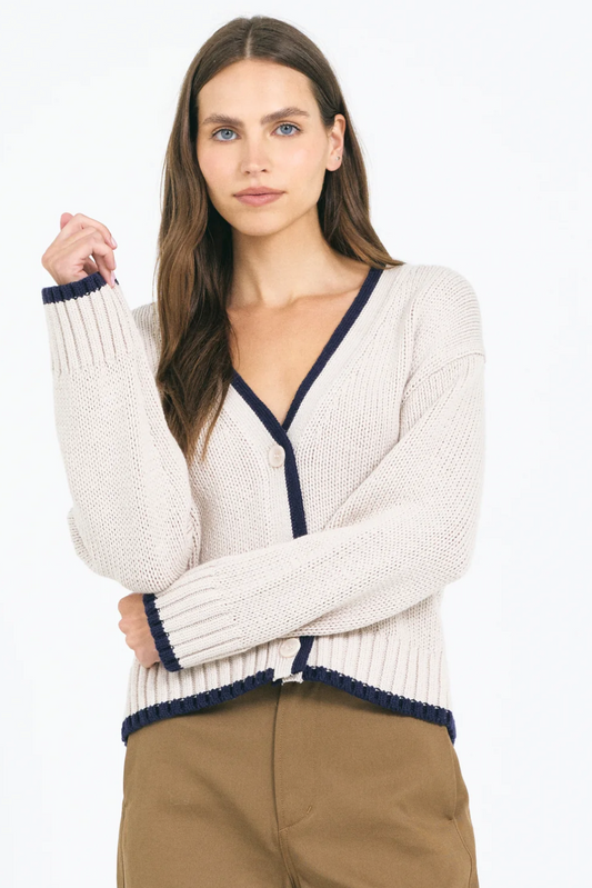 Mallory Cardigan - Canvas