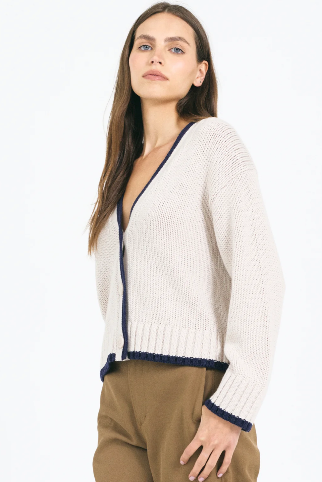 Mallory Cardigan - Canvas