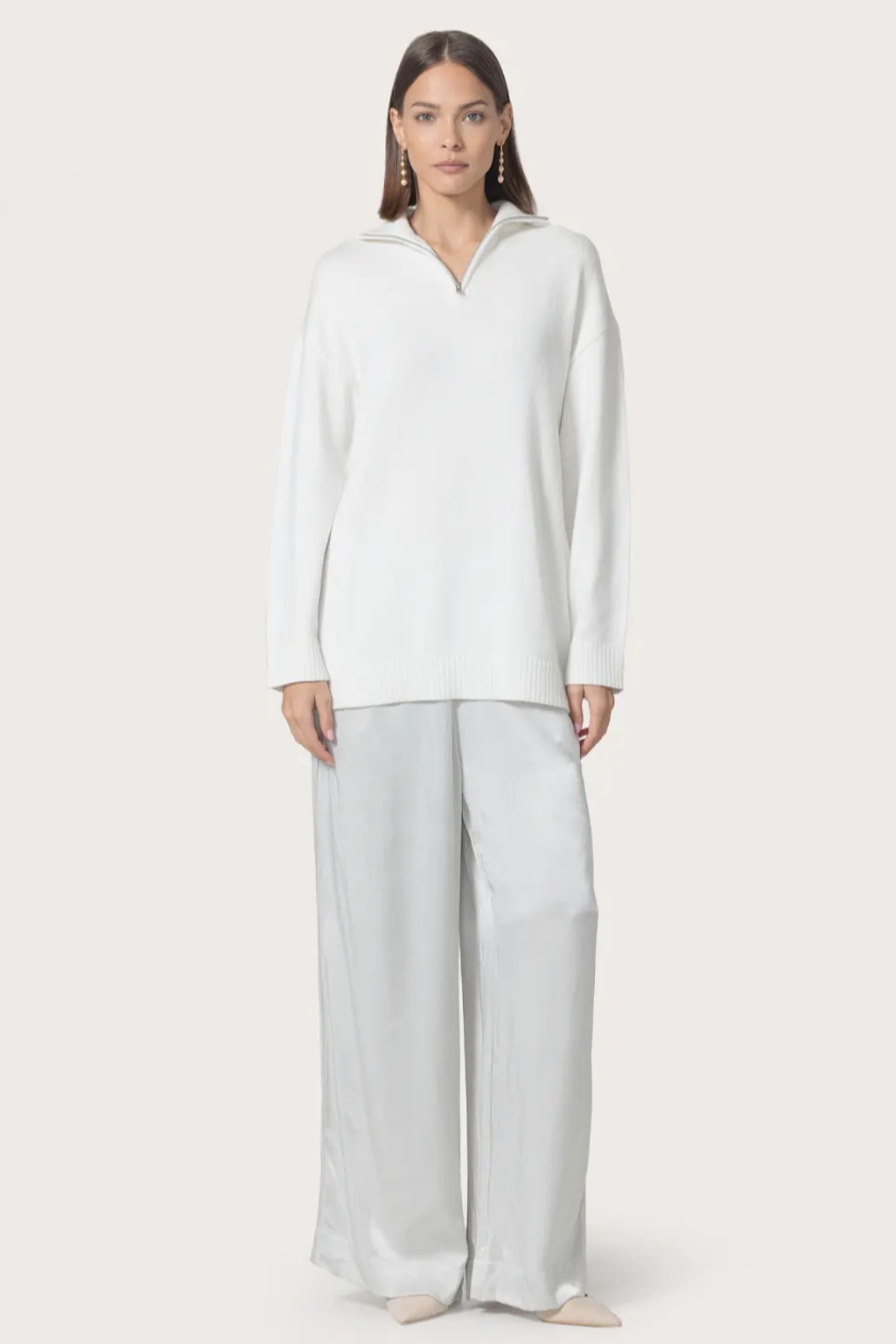 Zoe Sweater- White